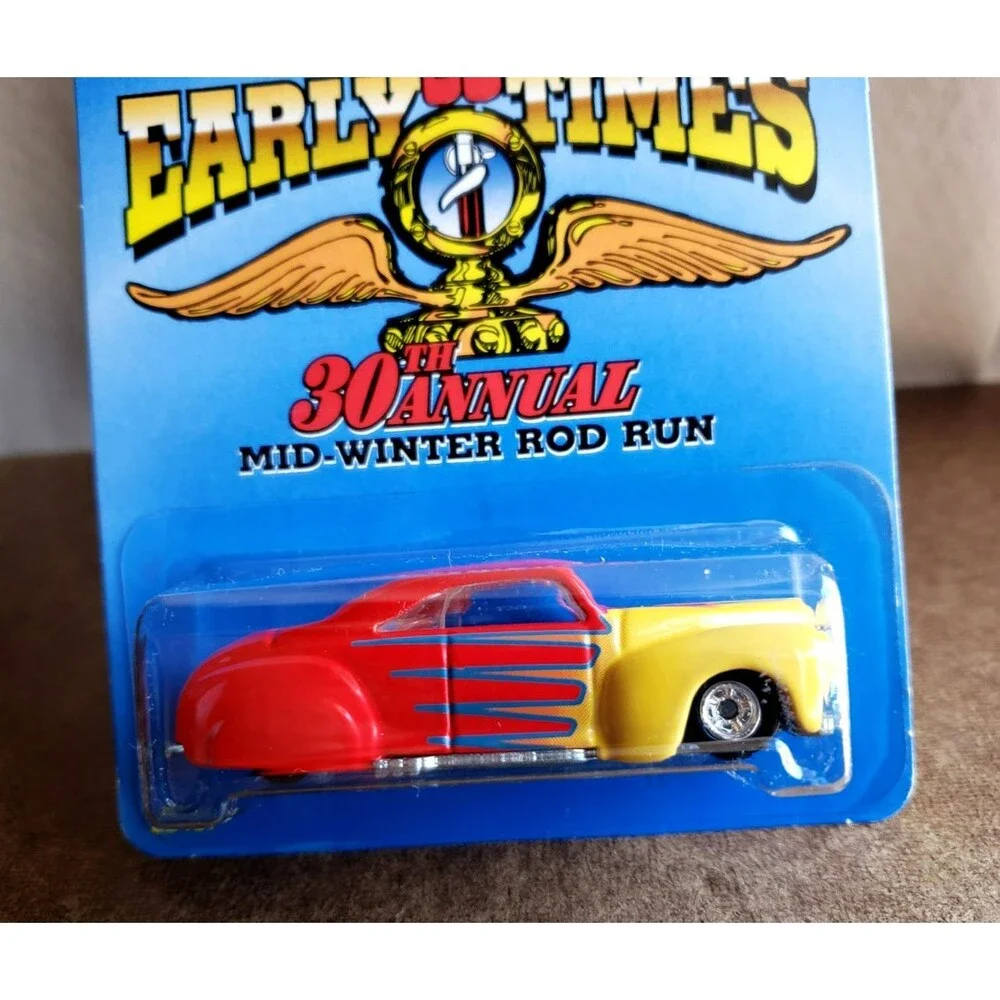 1999 Hot Wheels TAIL DRAGGER Red '99 EARLY TIMES 30Th. Annual Mid Winter Rod Run